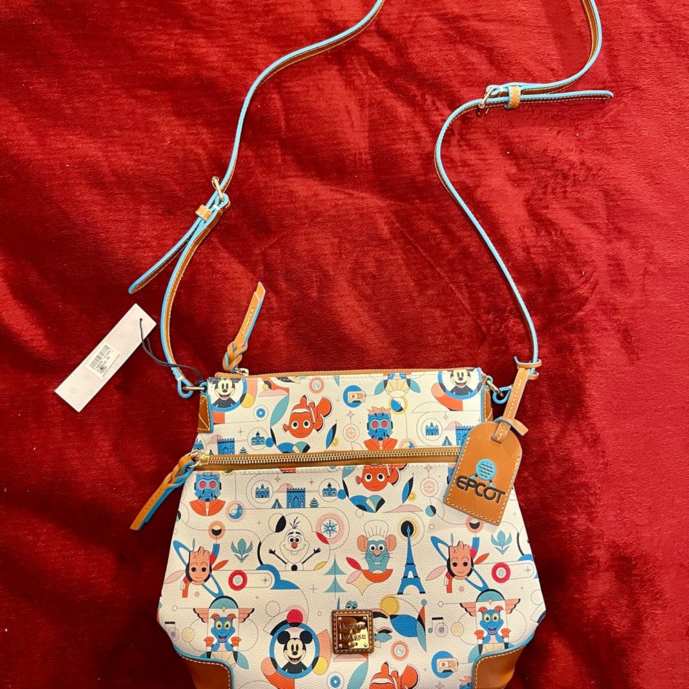 Disney parks LIMITED EDITION Dooney and Bourke Epcot Crossbody BRAND NEW!!